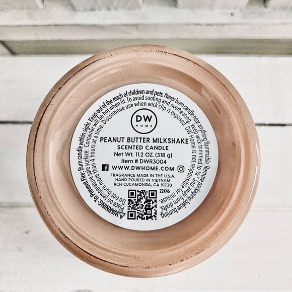 DW Home Peanut Butter Milkshake Scented Candle (Large) ~NWT~ - Picture 5 of 5